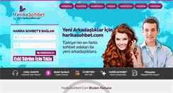 Desktop Screenshot of harikasohbet.com